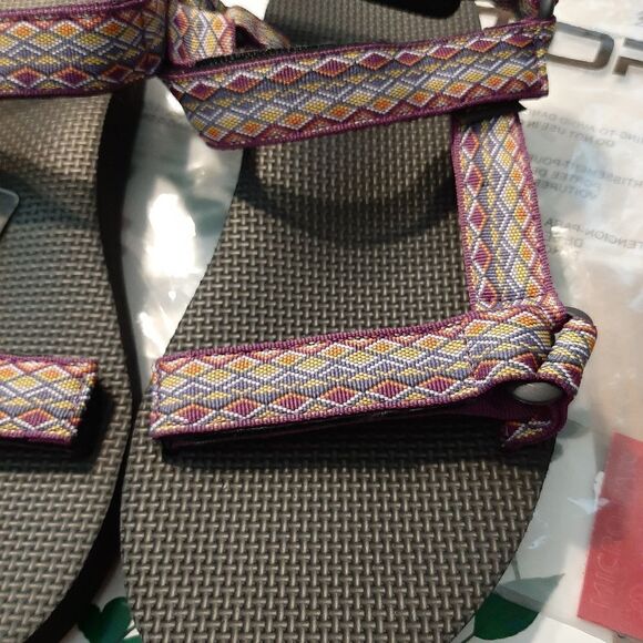 New Men's 5 Purple Black Pulltop Cloud Walk Jolin Summer Sandals Shoes - Picture 2 of 7